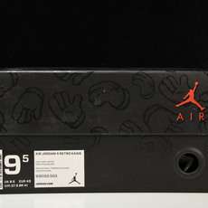 纯原Air Jordan 4 Retro Kaws 夜光麂皮灰限量联名 -003 #YZ015✦原楦原纸 纯原Air Jordan 4 Retro Kaws 夜光麂皮灰限量联名 -003 #YZ015✦原楦原纸