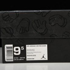 纯原Air Jordan 4 Retro Kaws 夜光麂皮灰限量联名 -003 #YZ015✦原楦原纸 纯原Air Jordan 4 Retro Kaws 夜光麂皮灰限量联名 -003 #YZ015✦原楦原纸
