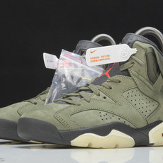 纯原Air Jordan 6 AJ6 Travis Scott TS 夜光军绿 鬼脸 CN1084-20 纯原Air Jordan 6 AJ6 Travis Scott TS 夜光军绿 鬼脸 CN1084-20