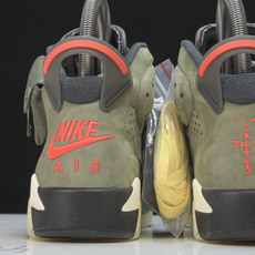 纯原Air Jordan 6 AJ6 Travis Scott TS 夜光军绿 鬼脸 CN1084-20 纯原Air Jordan 6 AJ6 Travis Scott TS 夜光军绿 鬼脸 CN1084-20