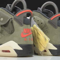 纯原Air Jordan 6 AJ6 Travis Scott TS 夜光军绿 鬼脸 CN1084-20 纯原Air Jordan 6 AJ6 Travis Scott TS 夜光军绿 鬼脸 CN1084-20
