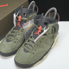 纯原Air Jordan 6 AJ6 Travis Scott TS 夜光军绿 鬼脸 CN1084-20 纯原Air Jordan 6 AJ6 Travis Scott TS 夜光军绿 鬼脸 CN1084-20