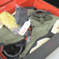 纯原Air Jordan 6 AJ6 Travis Scott TS 夜光军绿 鬼脸 CN1084-20 纯原Air Jordan 6 AJ6 Travis Scott TS 夜光军绿 鬼脸 CN1084-20