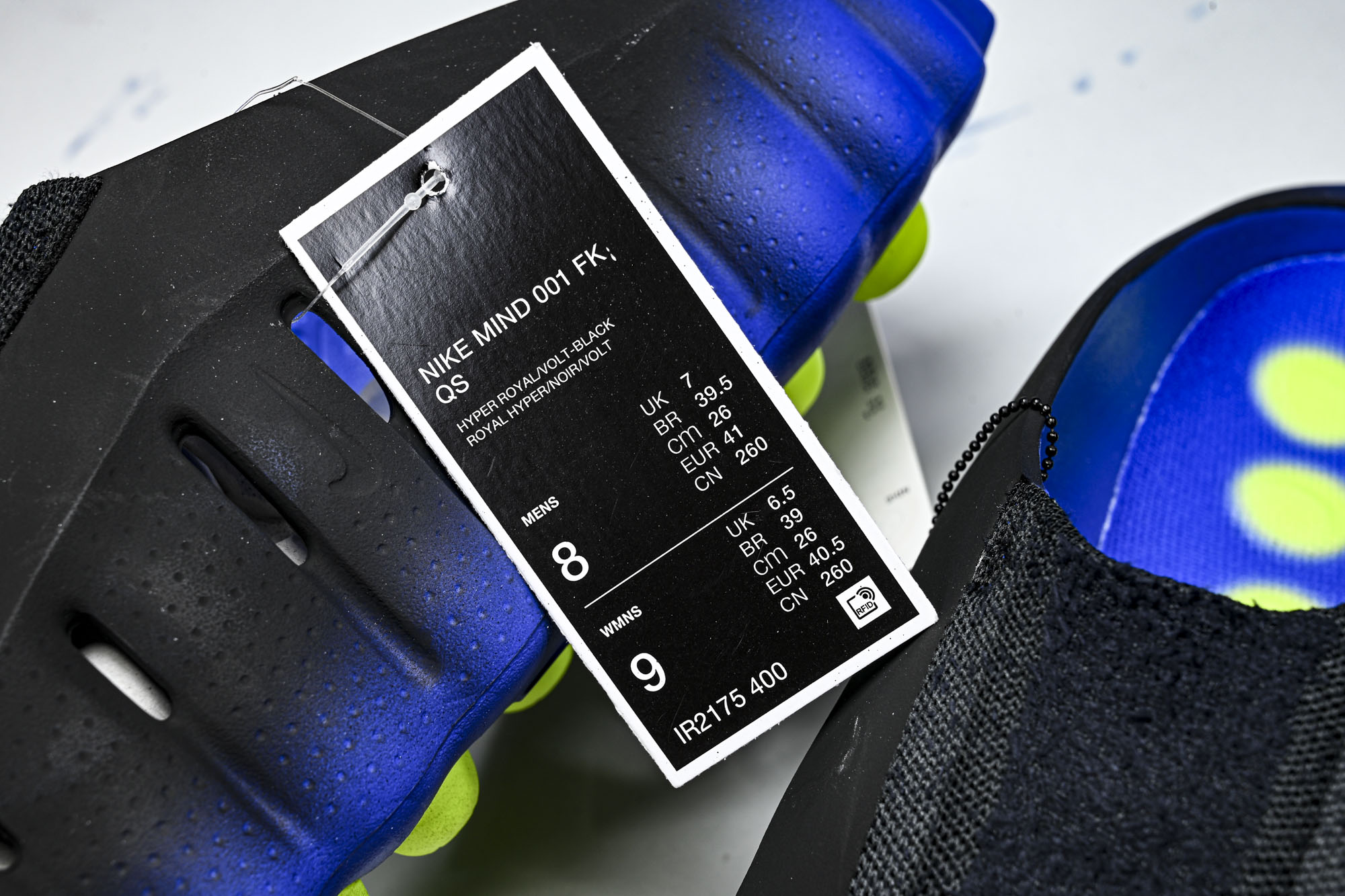 纯原 Nike Mind 001 神经科学足底按摩拖鞋 IR2175-400 #YZ001-1全新热门款