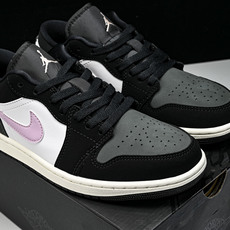 纯原 Air Jordan 1 Low AJ1 乔1黑灰紫 低帮复古文化篮球鞋 II3788-003 # 纯原 Air Jordan 1 Low AJ1 乔1黑灰紫 低帮复古文化篮球鞋 II3788-003 #