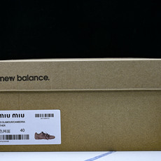 纯原 Miu Miu缪缪 x New Balance NB530 棕色网面 #YZ006✦顶级礼盒版本 纯原 Miu Miu缪缪 x New Balance NB530 棕色网面 #YZ006✦顶级礼盒版本
