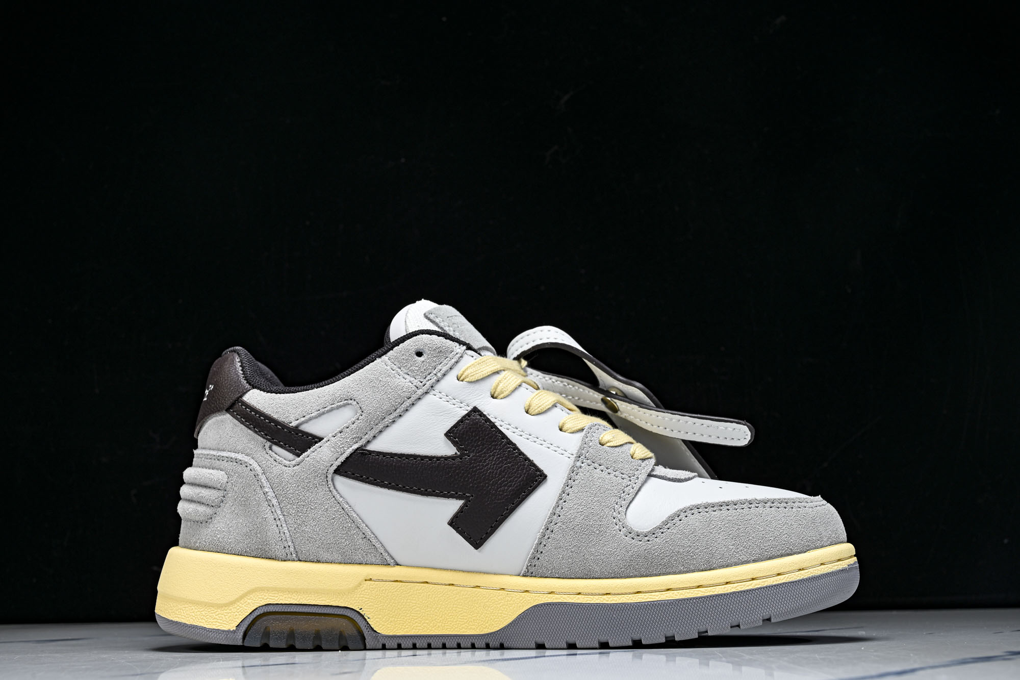 纯原 OFF-WHITE Out Of Office 箭头板鞋 小牛鞋休闲运动鞋_4 #YZ002✦全新