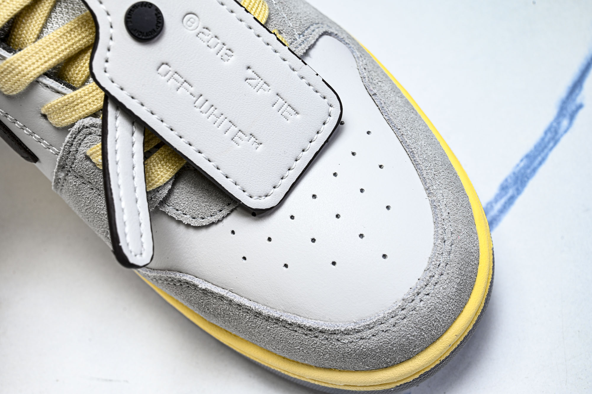 纯原 OFF-WHITE Out Of Office 箭头板鞋 小牛鞋休闲运动鞋_4 #YZ002✦全新