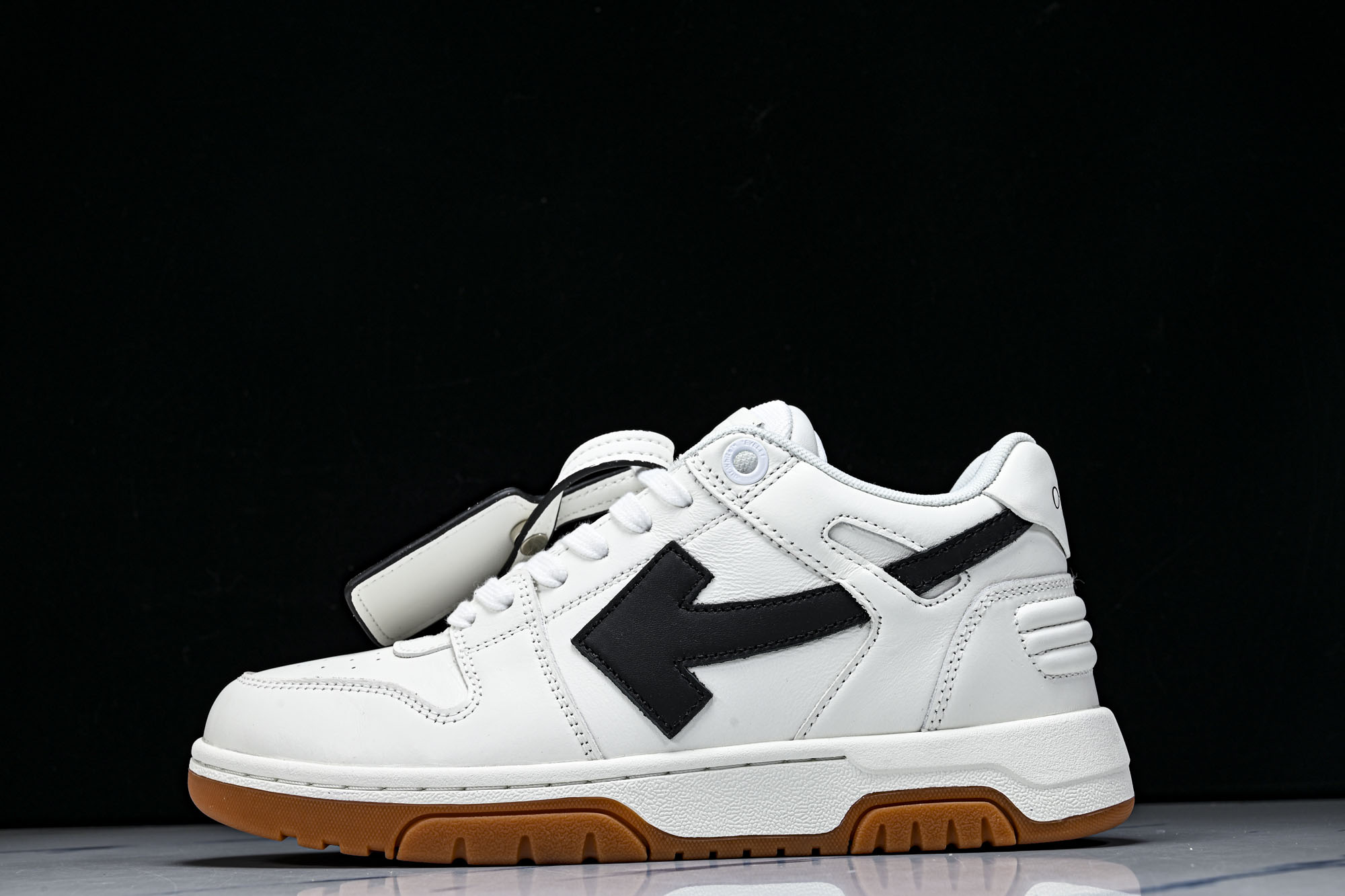 纯原 OFF-WHITE Out Of Office 箭头板鞋 小牛鞋休闲运动鞋_5 #YZ002✦全新
