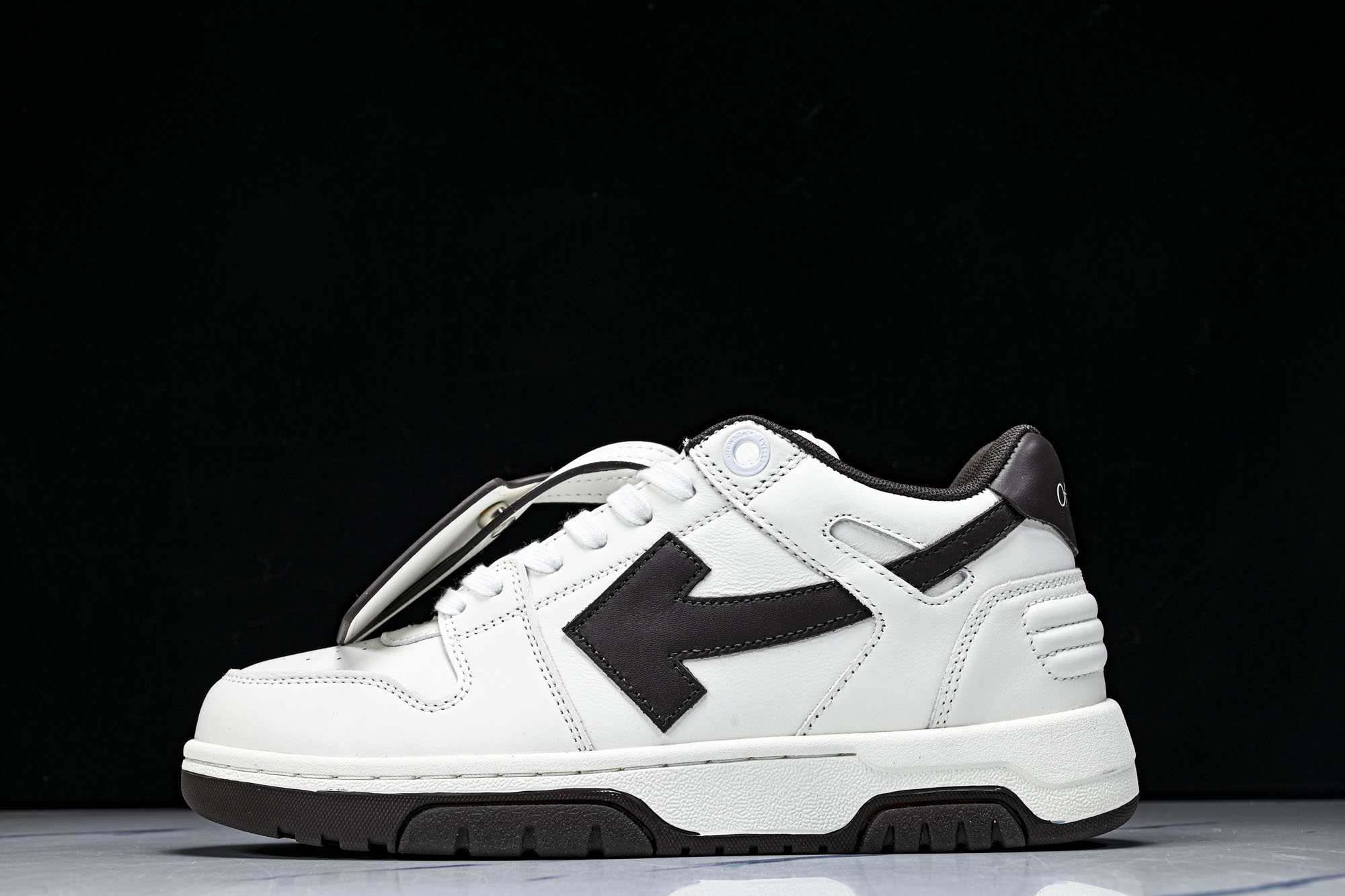 纯原 OFF-WHITE Out Of Office 箭头板鞋 小牛鞋休闲运动鞋_6 #YZ002✦全新