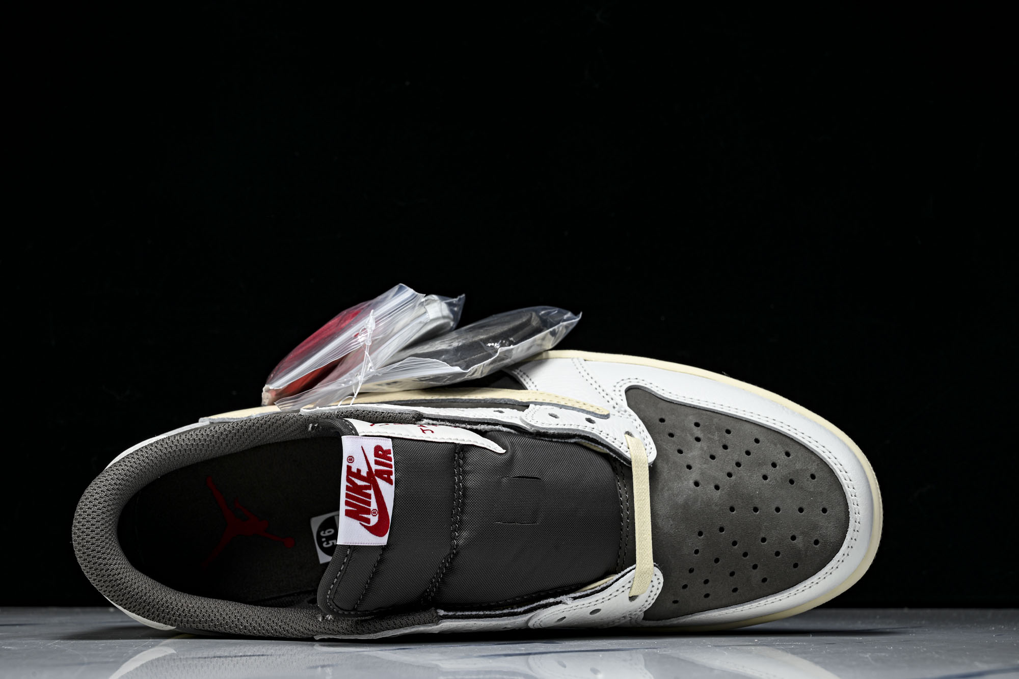 纯原 Travis Scott x Air Jordan 1 Reverse Mocha 联名倒钩摩卡棕