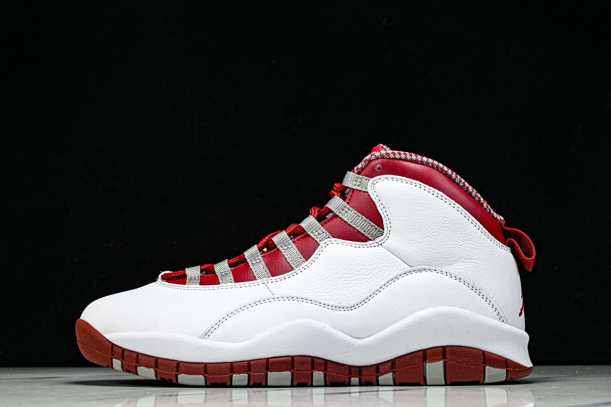 纯原 Air Jordan 10 Retro _Red Steel_ AJ10 乔10白红 -161 #