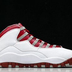 纯原 Air Jordan 10 Retro _Red Steel_ AJ10 乔10白红 -161 # 纯原 Air Jordan 10 Retro _Red Steel_ AJ10 乔10白红 -161 #
