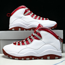 纯原 Air Jordan 10 Retro _Red Steel_ AJ10 乔10白红 -161 # 纯原 Air Jordan 10 Retro _Red Steel_ AJ10 乔10白红 -161 #