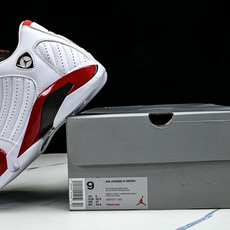 纯原 Air Jordan 14 Retro AJ14 乔14白红 -100 #YZ001-3✦圈内知 纯原 Air Jordan 14 Retro AJ14 乔14白红 -100 #YZ001-3✦圈内知