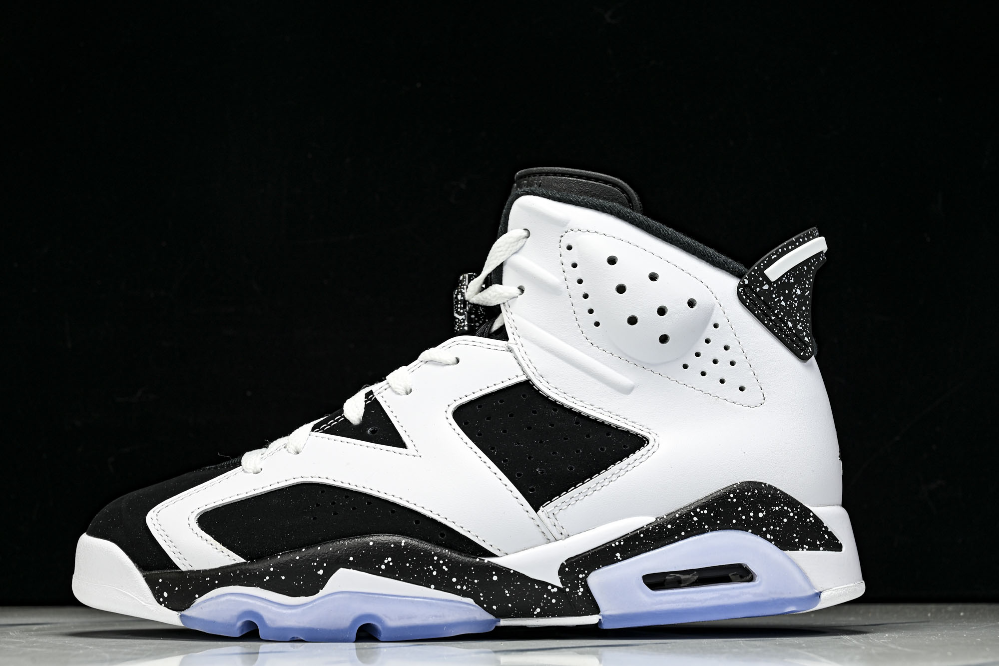 纯原 Air Jordan _University Blue_ AJ6 乔6 奥利奥 黑白色 CT852
