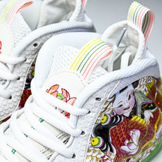 纯原 Nike Foamposite 喷2.0 中帮复古篮球鞋 IR2078-100 #YZ00240 纯原 Nike Foamposite 喷2.0 中帮复古篮球鞋 IR2078-100 #YZ00240