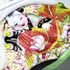 纯原 Nike Foamposite 喷2.0 中帮复古篮球鞋 IR2078-100 #YZ00240 纯原 Nike Foamposite 喷2.0 中帮复古篮球鞋 IR2078-100 #YZ00240