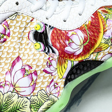 纯原 Nike Foamposite 喷2.0 中帮复古篮球鞋 IR2078-100 #YZ00240 纯原 Nike Foamposite 喷2.0 中帮复古篮球鞋 IR2078-100 #YZ00240