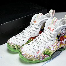 纯原 Nike Foamposite 喷2.0 中帮复古篮球鞋 IR2078-100 #YZ00240 纯原 Nike Foamposite 喷2.0 中帮复古篮球鞋 IR2078-100 #YZ00240