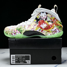纯原 Nike Foamposite 喷2.0 中帮复古篮球鞋 IR2078-100 #YZ00240 纯原 Nike Foamposite 喷2.0 中帮复古篮球鞋 IR2078-100 #YZ00240