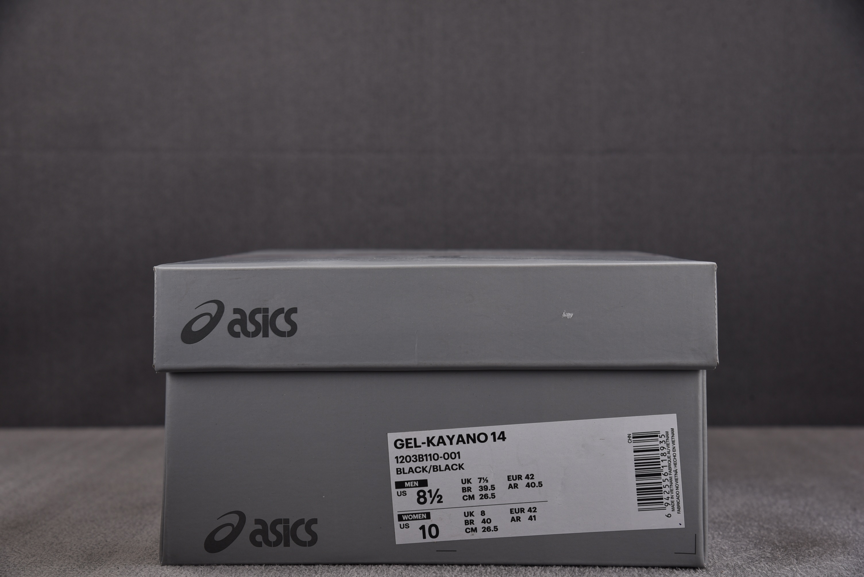 ASICS Gel-Kayano 14 Thom Browne Black 全黑 1203B110-00