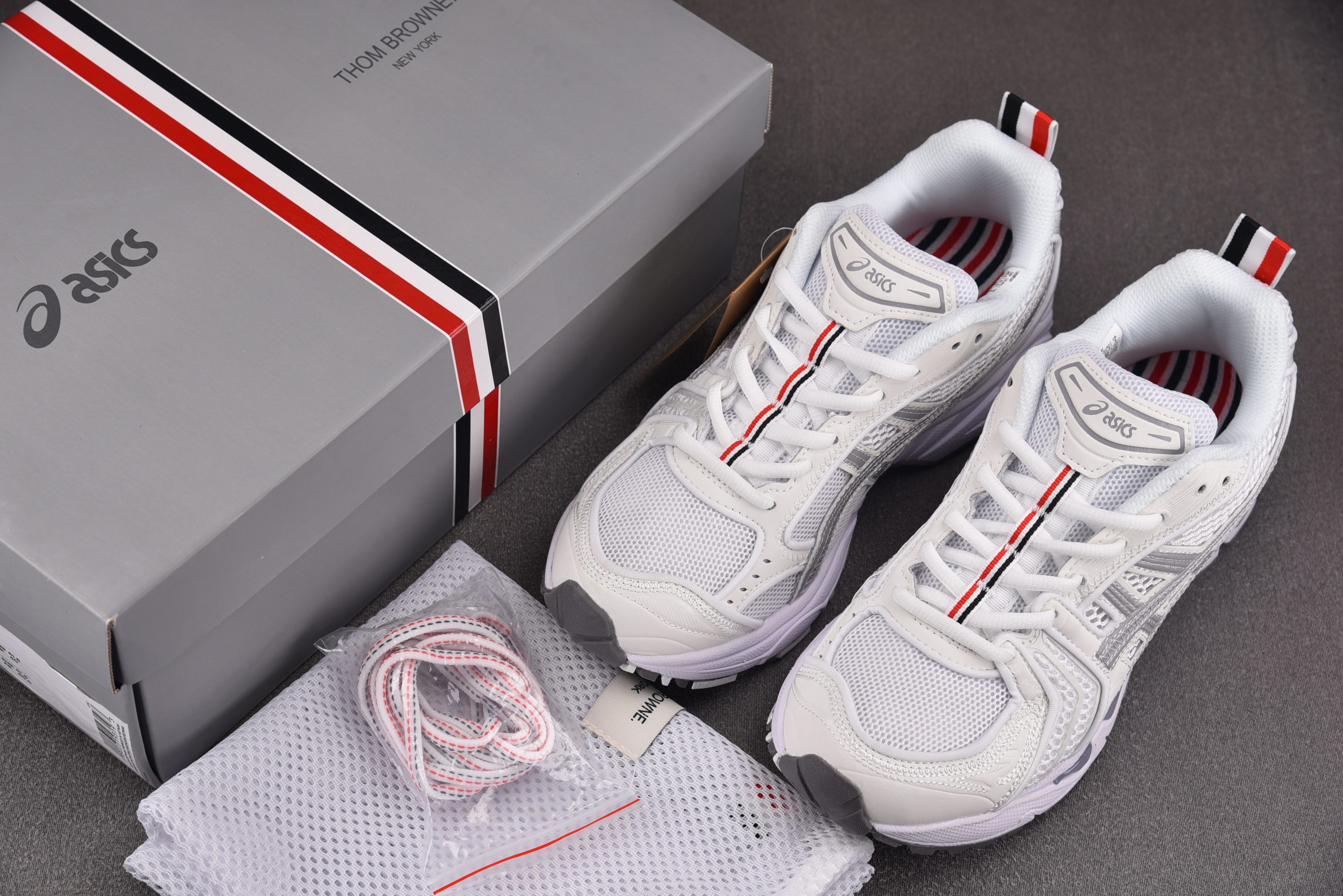 ASICS Gel-Kayano 14 Thom Browne White 白灰 1203B291-10