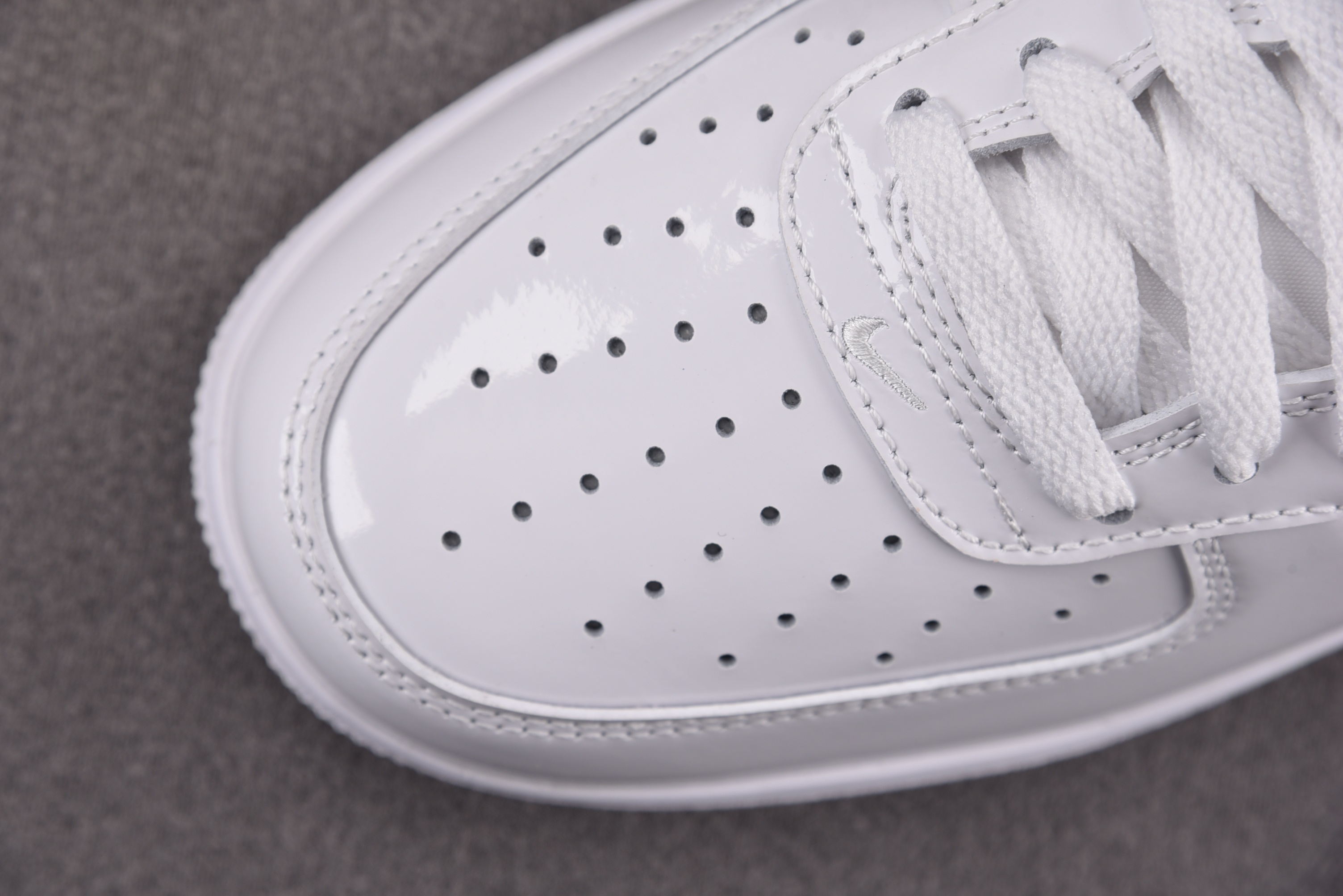 NK Air Force 1 Low '07 Premium White Patent 白漆皮 IV28