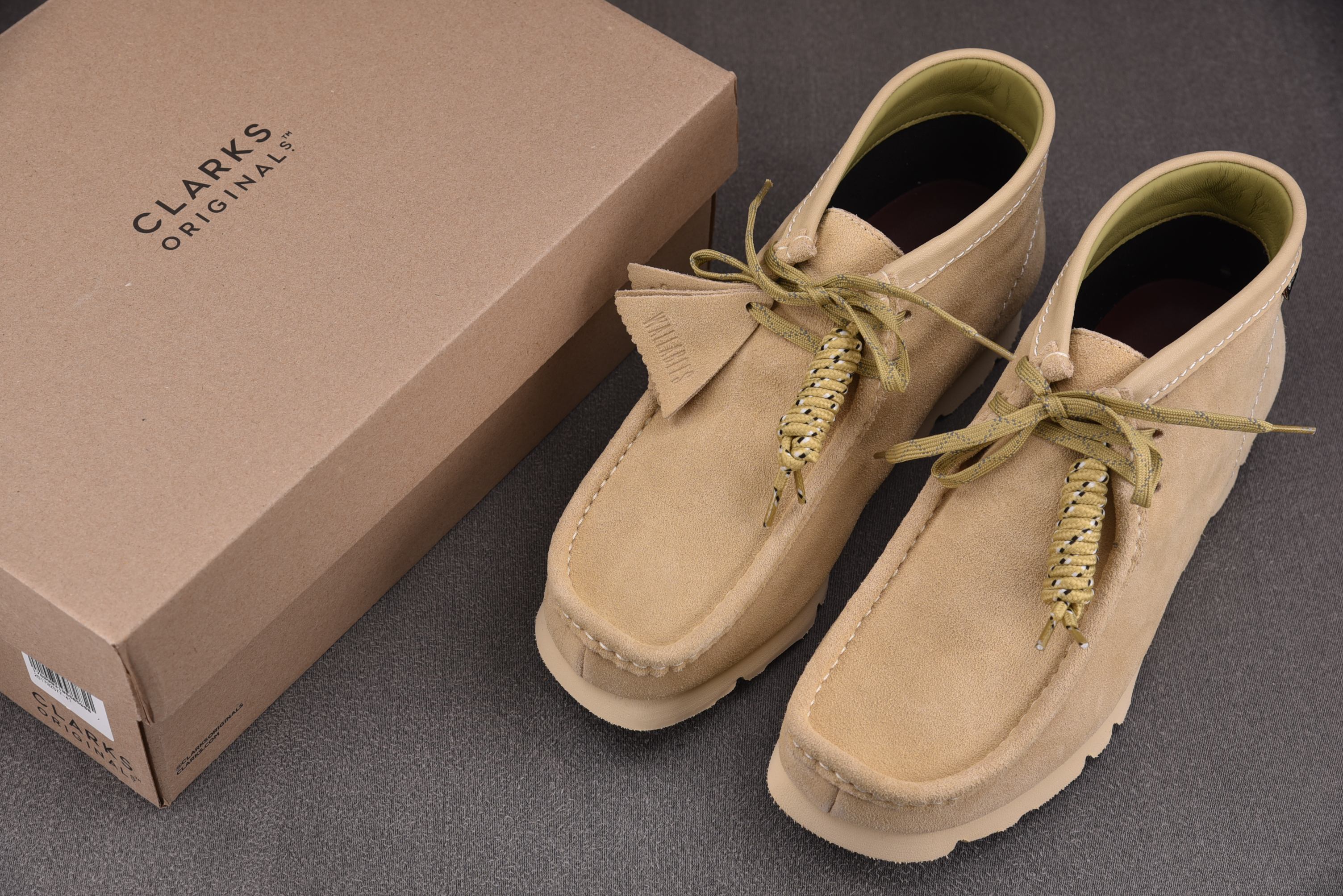 CLARK Wallabee 沙色 #YZ02236-46