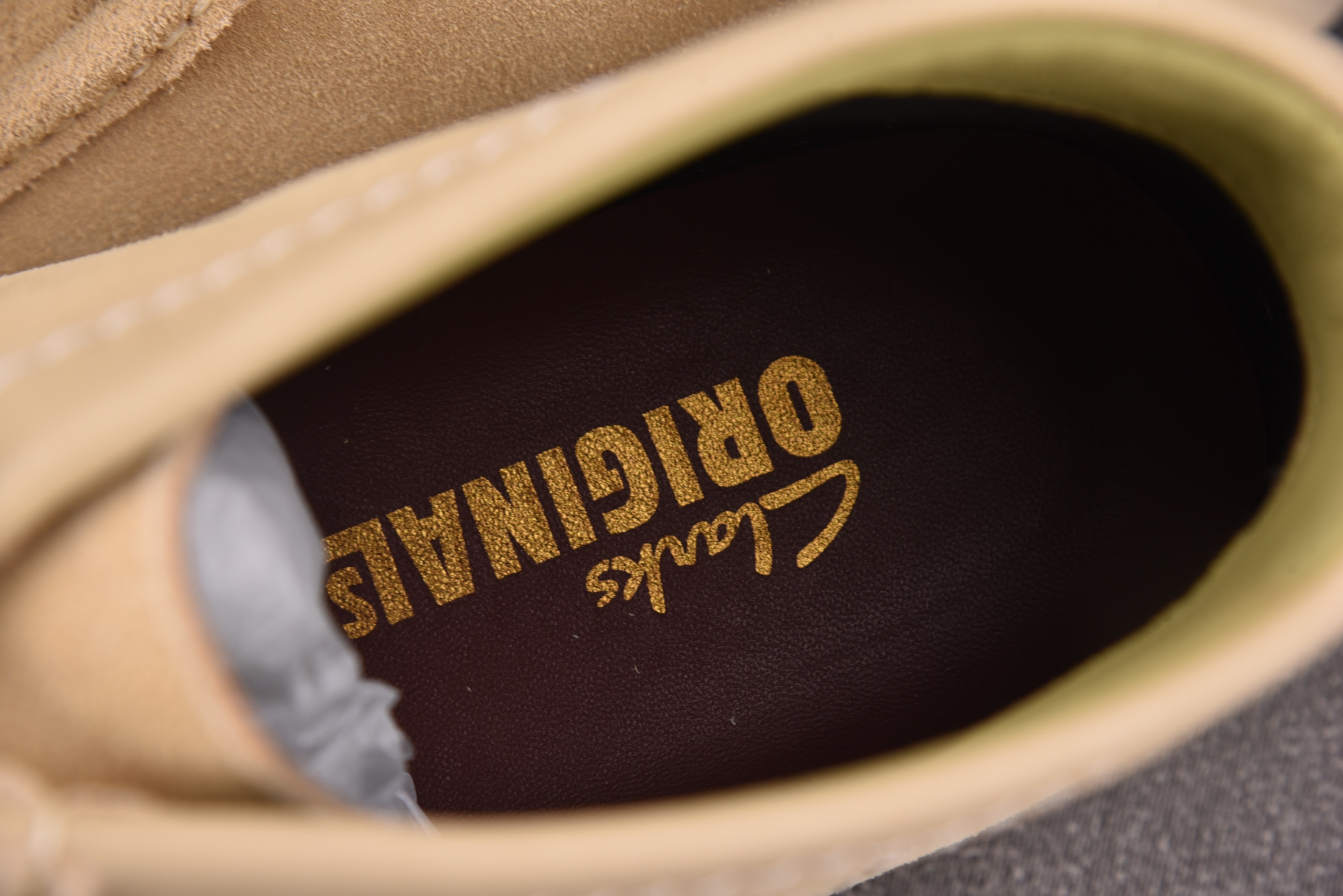 CLARK Wallabee 沙色 #YZ02236-46
