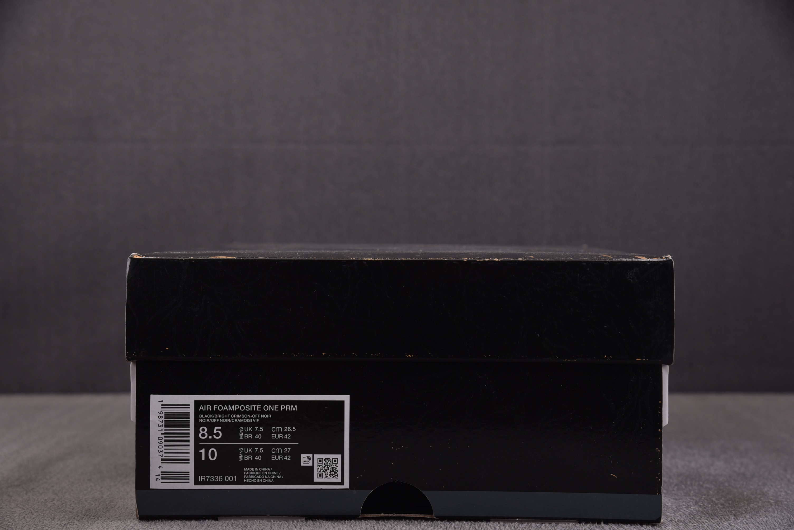 NK Air Foamposite One Stranger Things 怪奇物语喷泡 IR7336-