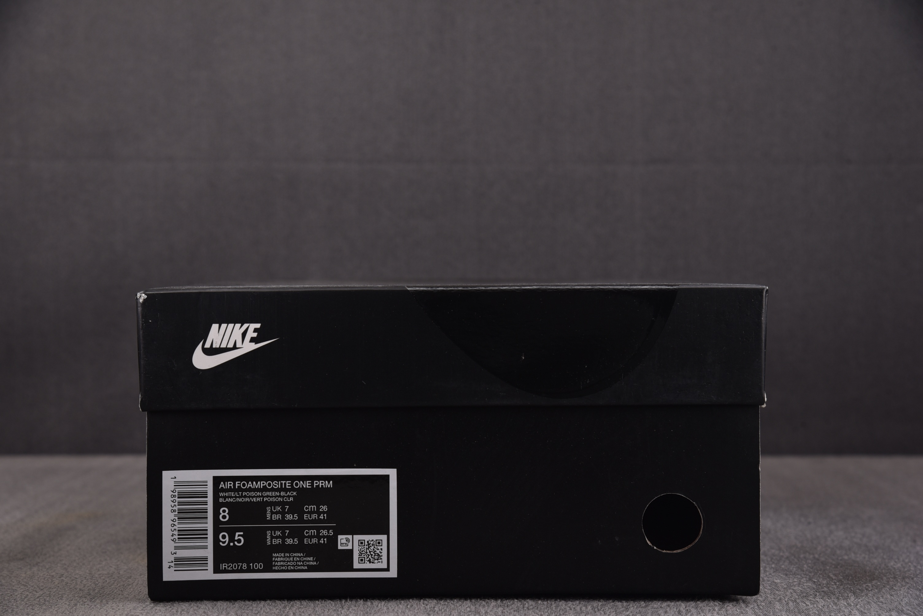 NK Air Foamposite One Tianjin 2.0 天津2.0 IR2078-100 #