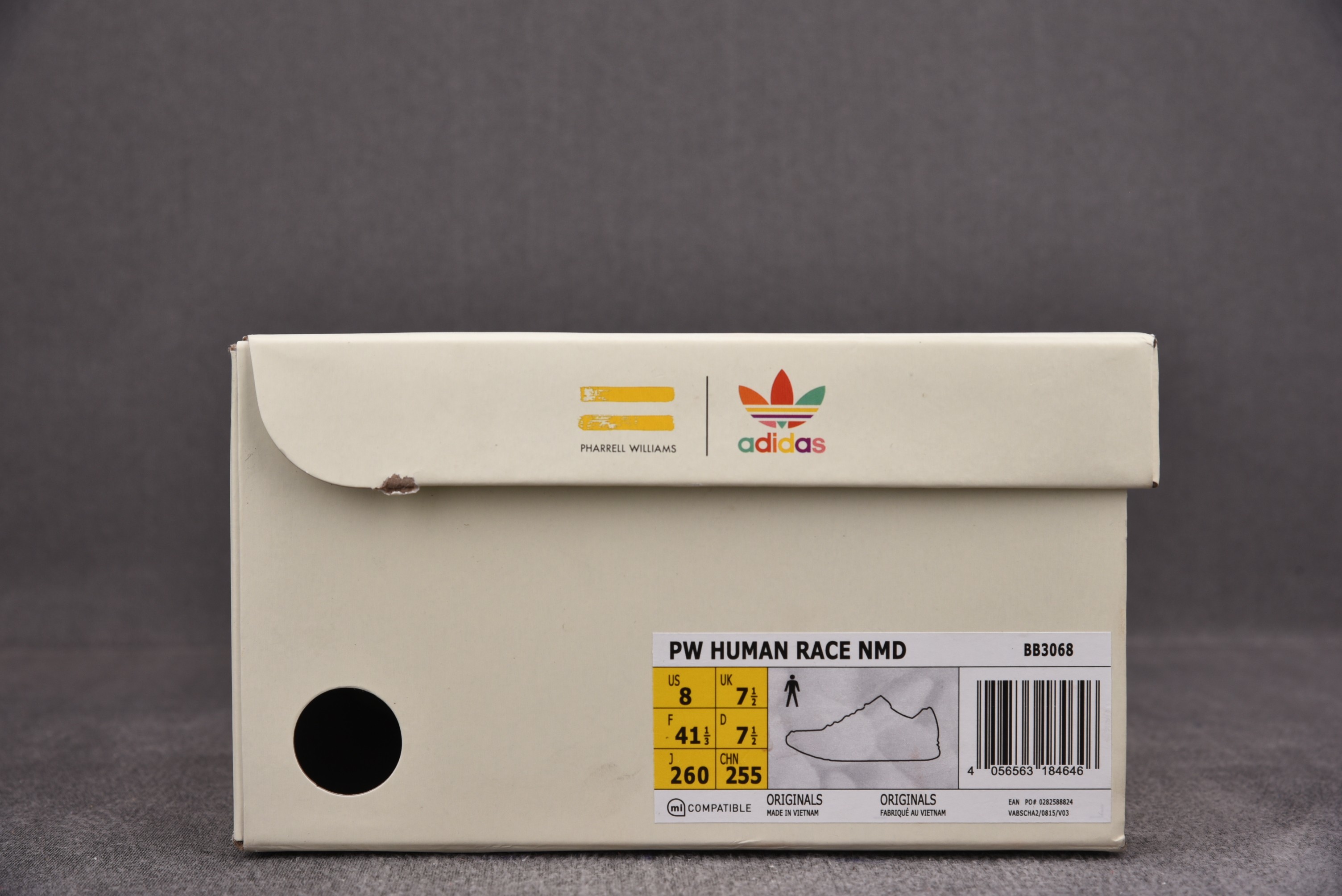 纯原 Pharrell x Ad HU NMD Human Species 'Black' 菲董联名 黑 BB3068 