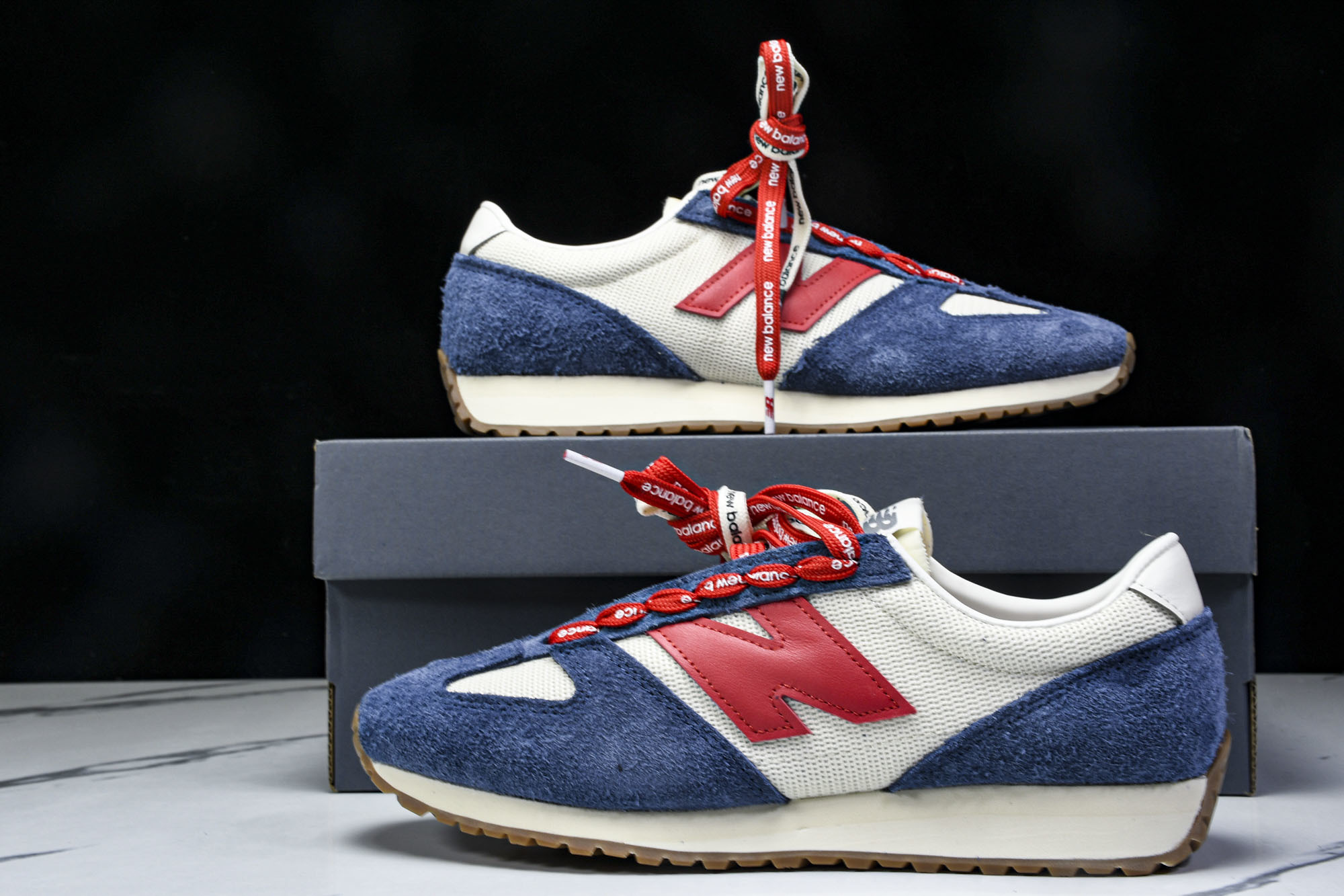 特价 New Balance NB471系列织物牛剖层革生活休闲鞋 U471AK30 尺寸 36 36.5 37.5 3