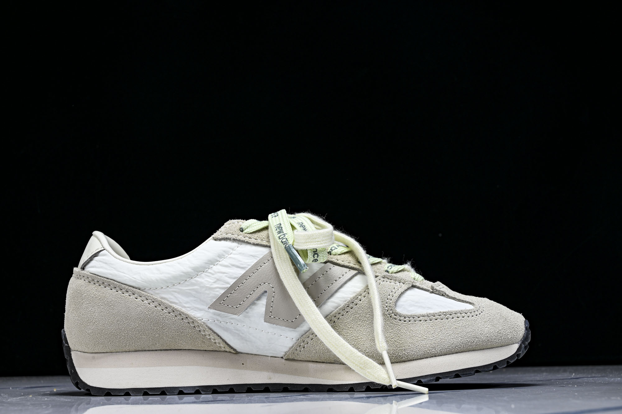 特价 New Balance NB新百伦织物牛剖层革春夏薄底鞋防滑耐磨平衡轻便低帮生活休闲鞋U471AJ 尺寸 36 3