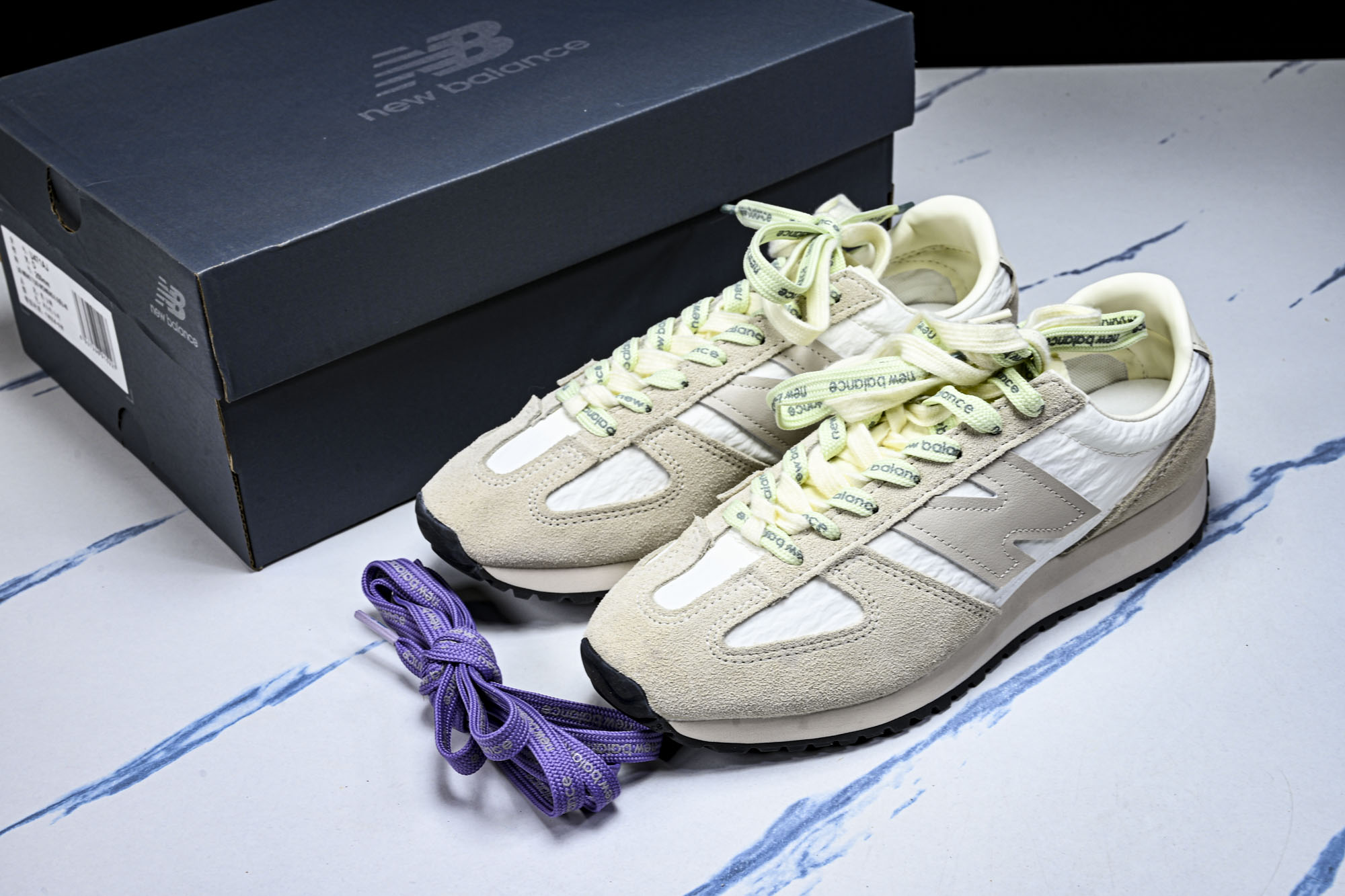 特价 New Balance NB新百伦织物牛剖层革春夏薄底鞋防滑耐磨平衡轻便低帮生活休闲鞋U471AJ 尺寸 36 3