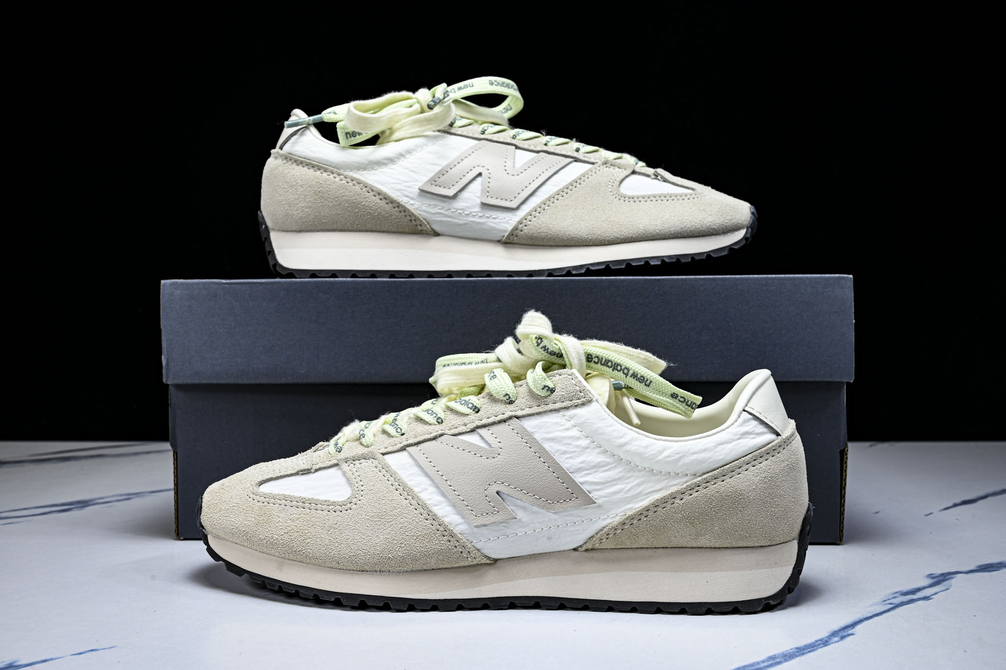 特价 New Balance NB新百伦织物牛剖层革春夏薄底鞋防滑耐磨平衡轻便低帮生活休闲鞋U471AJ 尺寸 36 3