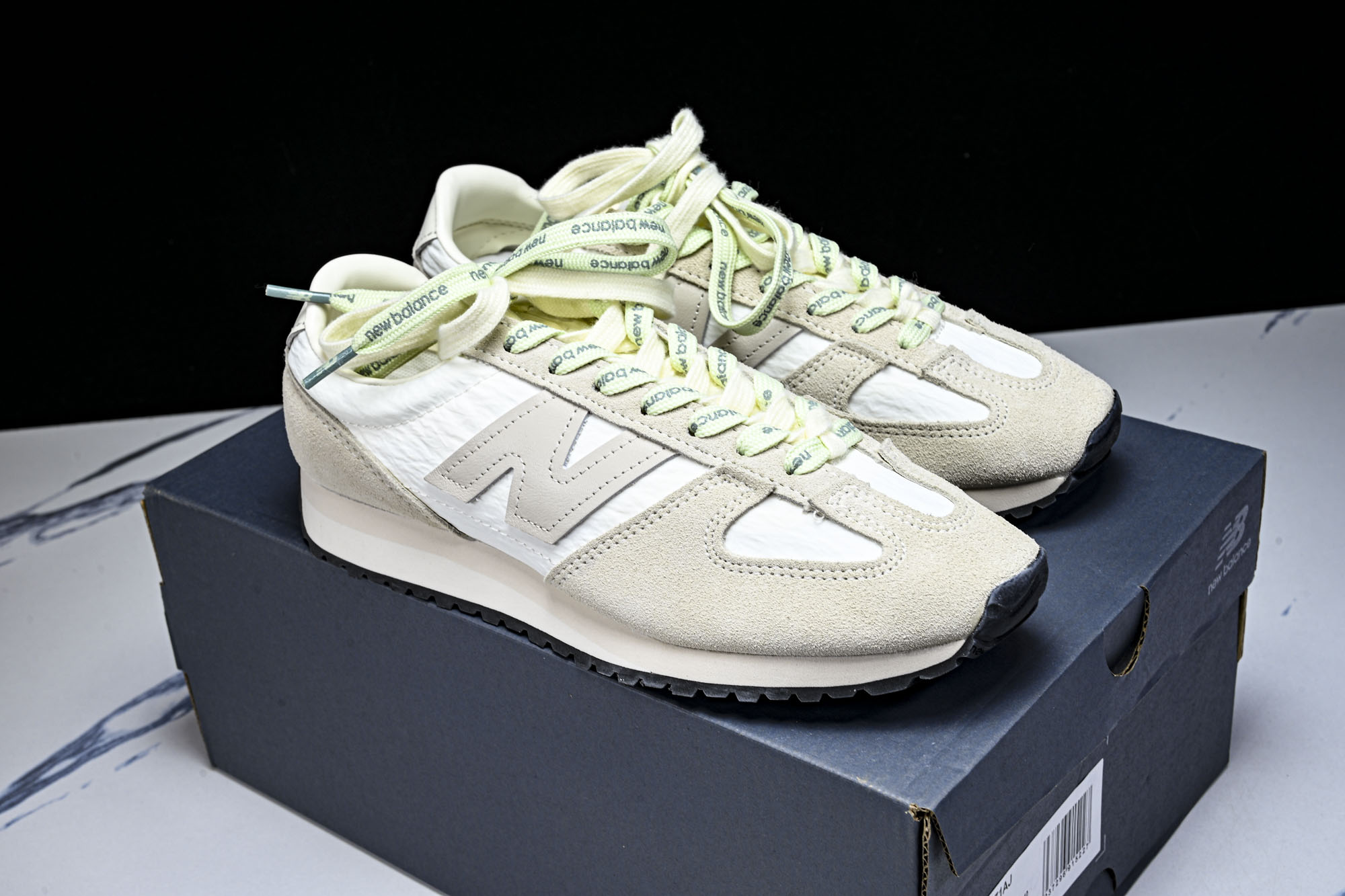 特价 New Balance NB新百伦织物牛剖层革春夏薄底鞋防滑耐磨平衡轻便低帮生活休闲鞋U471AJ 尺寸 36 3