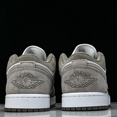 Air Jordan 1 Low AJ1 乔1白灰色 低帮复古文化篮球鞋 -046 码数35.5 36 36.5 37. Air Jordan 1 Low AJ1 乔1白灰色 低帮复古文化篮球鞋 -046 码数35.5 36 36.5 37.