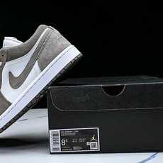 Air Jordan 1 Low AJ1 乔1白灰色 低帮复古文化篮球鞋 -046 码数35.5 36 36.5 37. Air Jordan 1 Low AJ1 乔1白灰色 低帮复古文化篮球鞋 -046 码数35.5 36 36.5 37.