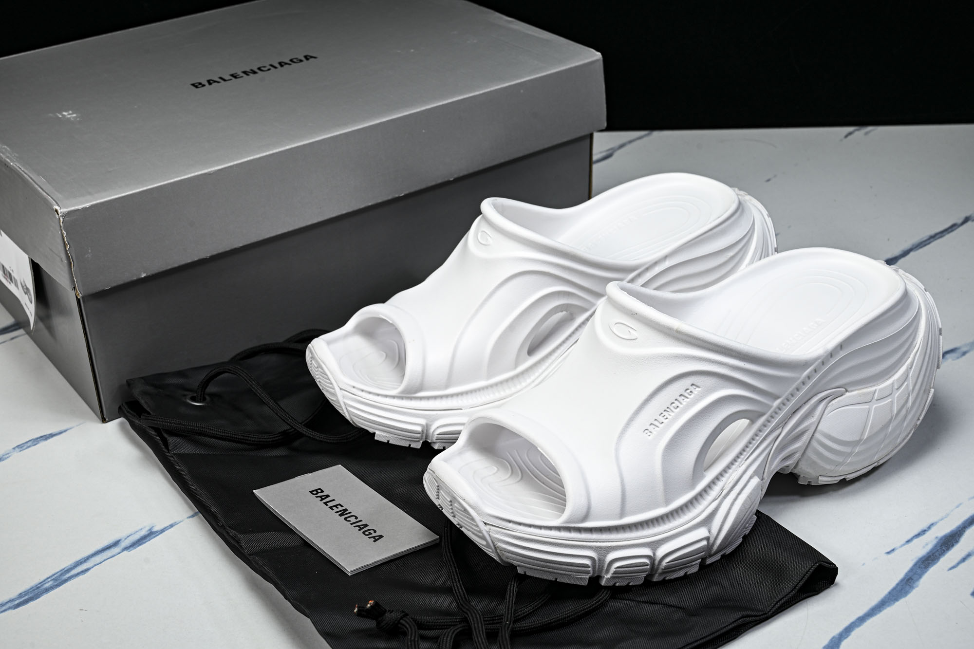 Balenciaga 6XL Slide 白色 W6XLM 9000 Balenciaga 6XL Slide 白色 W6XLM 9000