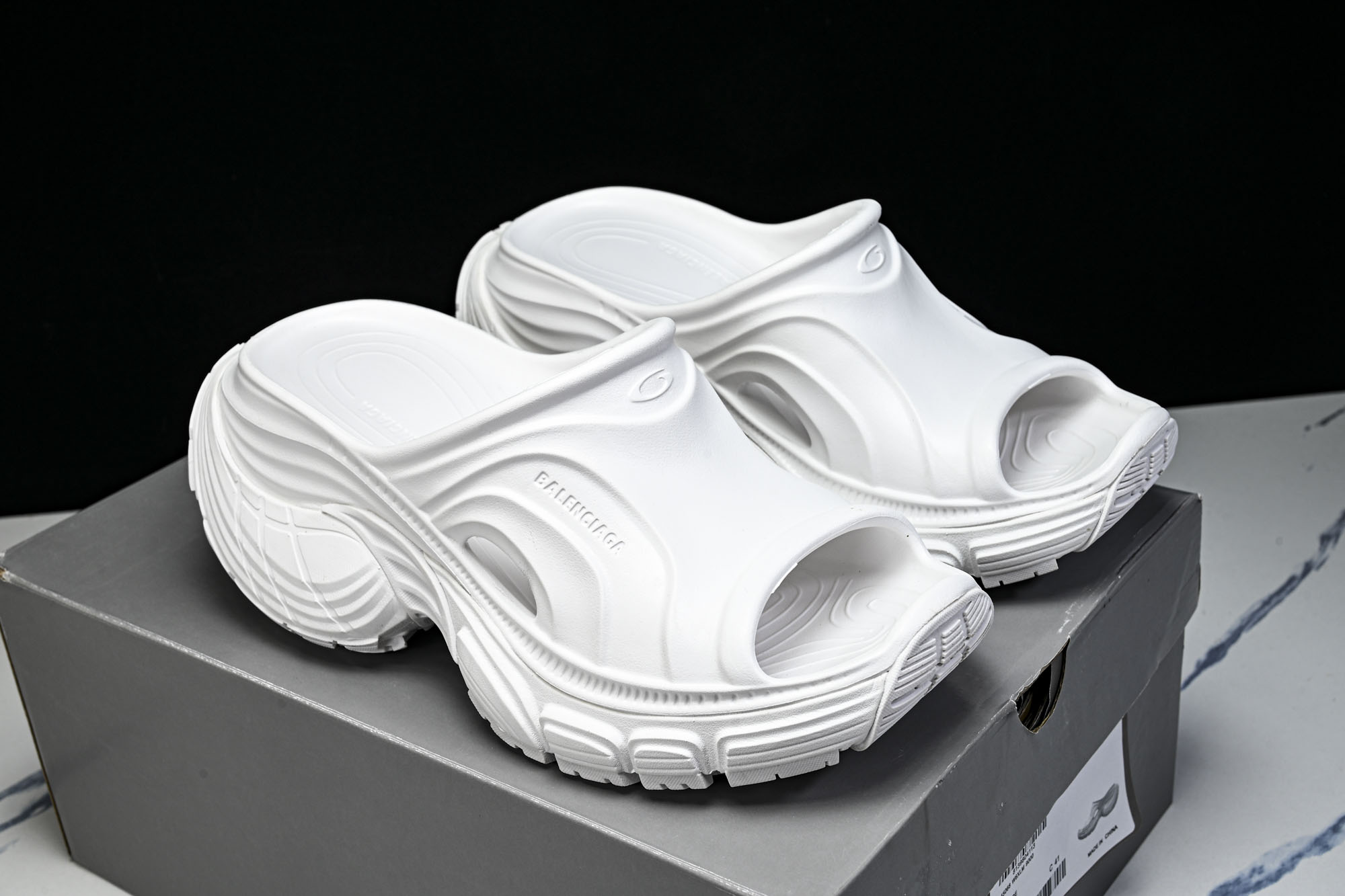 Balenciaga 6XL Slide 白色 W6XLM 9000 Balenciaga 6XL Slide 白色 W6XLM 9000