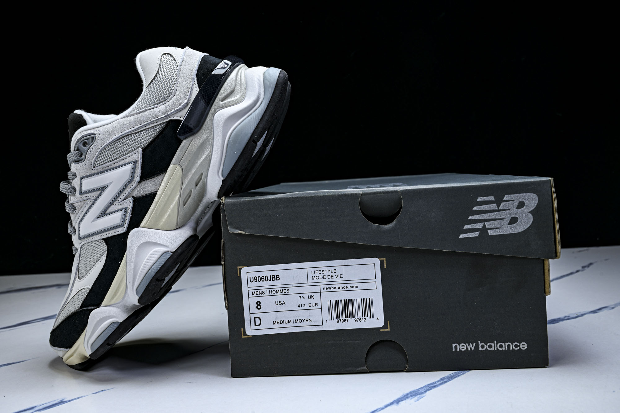 New Balance NB9060 复古休闲运动慢跑鞋U9060JBB 尺码 36 37 37.5 38 38.5 3 New Balance NB9060 复古休闲运动慢跑鞋U9060JBB 尺码 36 37 37.5 38 38.5 3