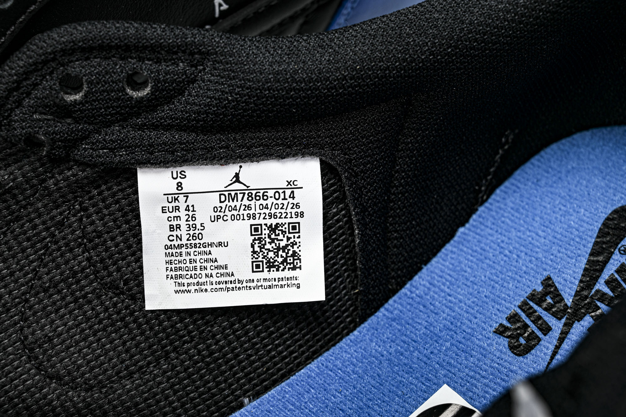 Travis Scott x Air Jordan 1 AJ1 乔1倒勾 低帮篮球鞋DM7866-014 尺寸 36 3 Travis Scott x Air Jordan 1 AJ1 乔1倒勾 低帮篮球鞋DM7866-014 尺寸 36 3
