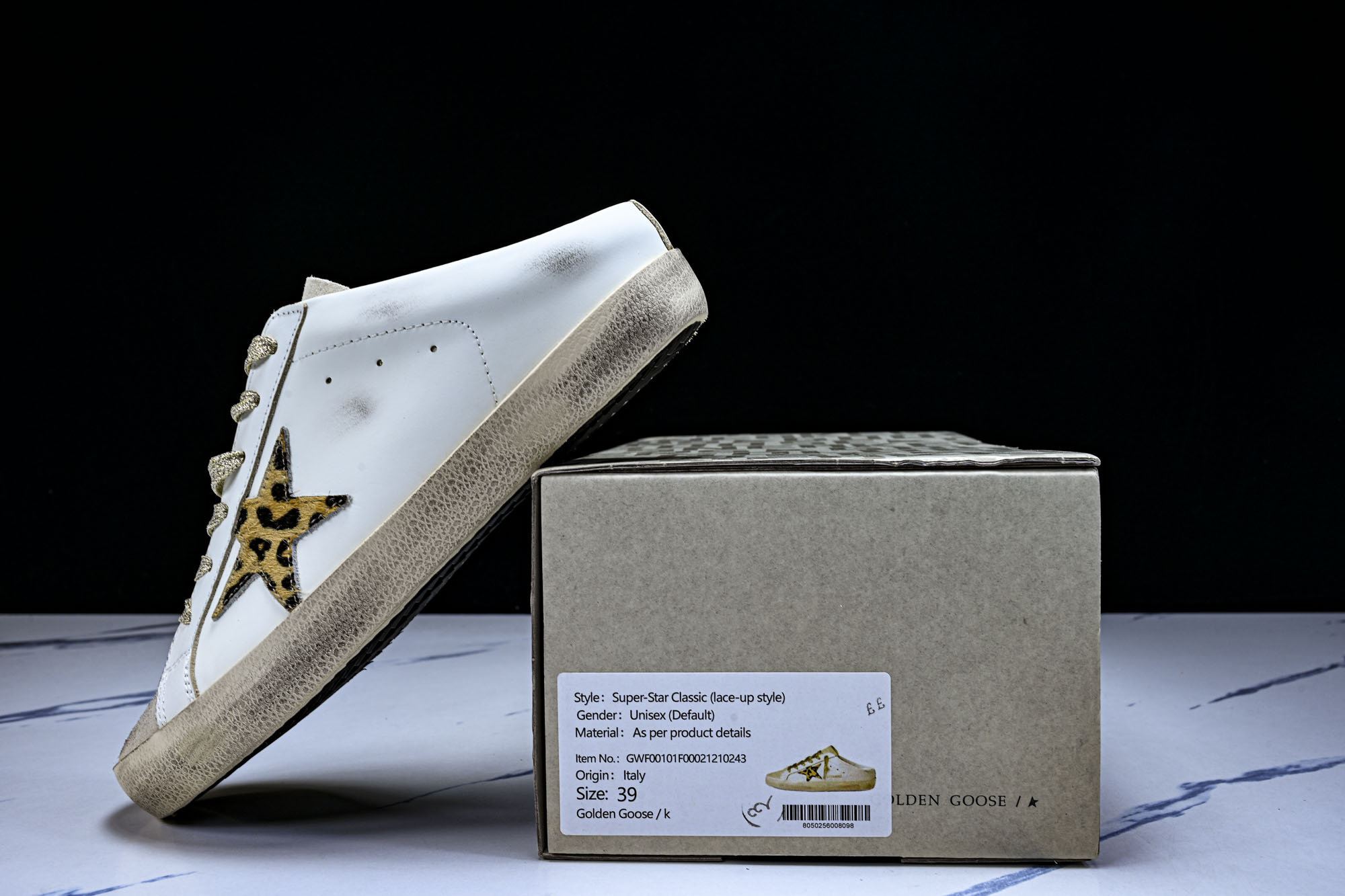 GGDB Golden Goose Super Star 低帮休闲板鞋 包头半拖鞋 小脏鞋 006 GGDB Golde GGDB Golden Goose Super Star 低帮休闲板鞋 包头半拖鞋 小脏鞋 006 GGDB Golde