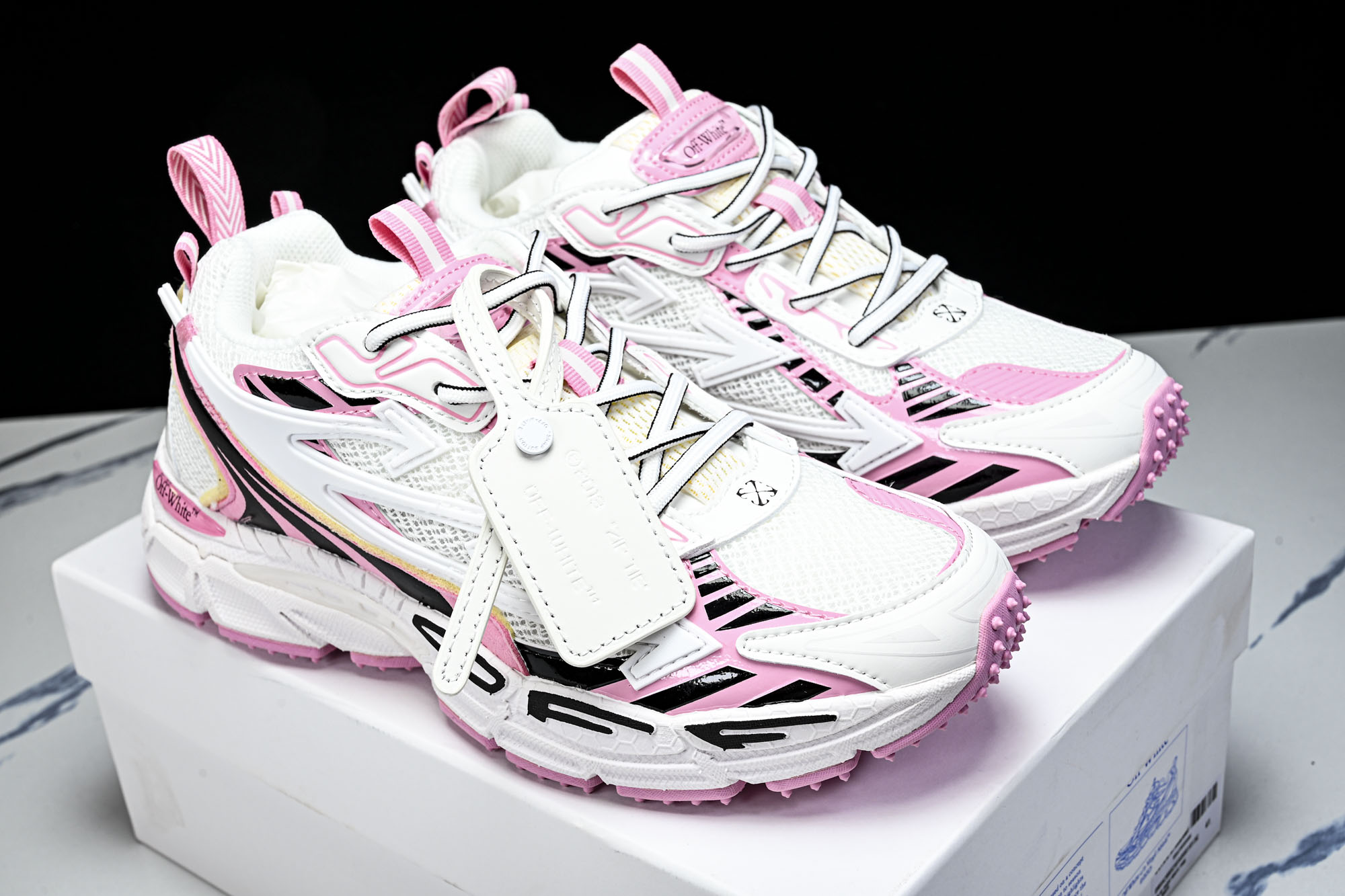 【纯原】OFF WHITE 黑白三箭头登山厚底老爹鞋增高男女运动休闲鞋 尺寸 36 37 38 39 40 41 42 【纯原】OFF WHITE 黑白三箭头登山厚底老爹鞋增高男女运动休闲鞋 尺寸 36 37 38 39 40 41 42