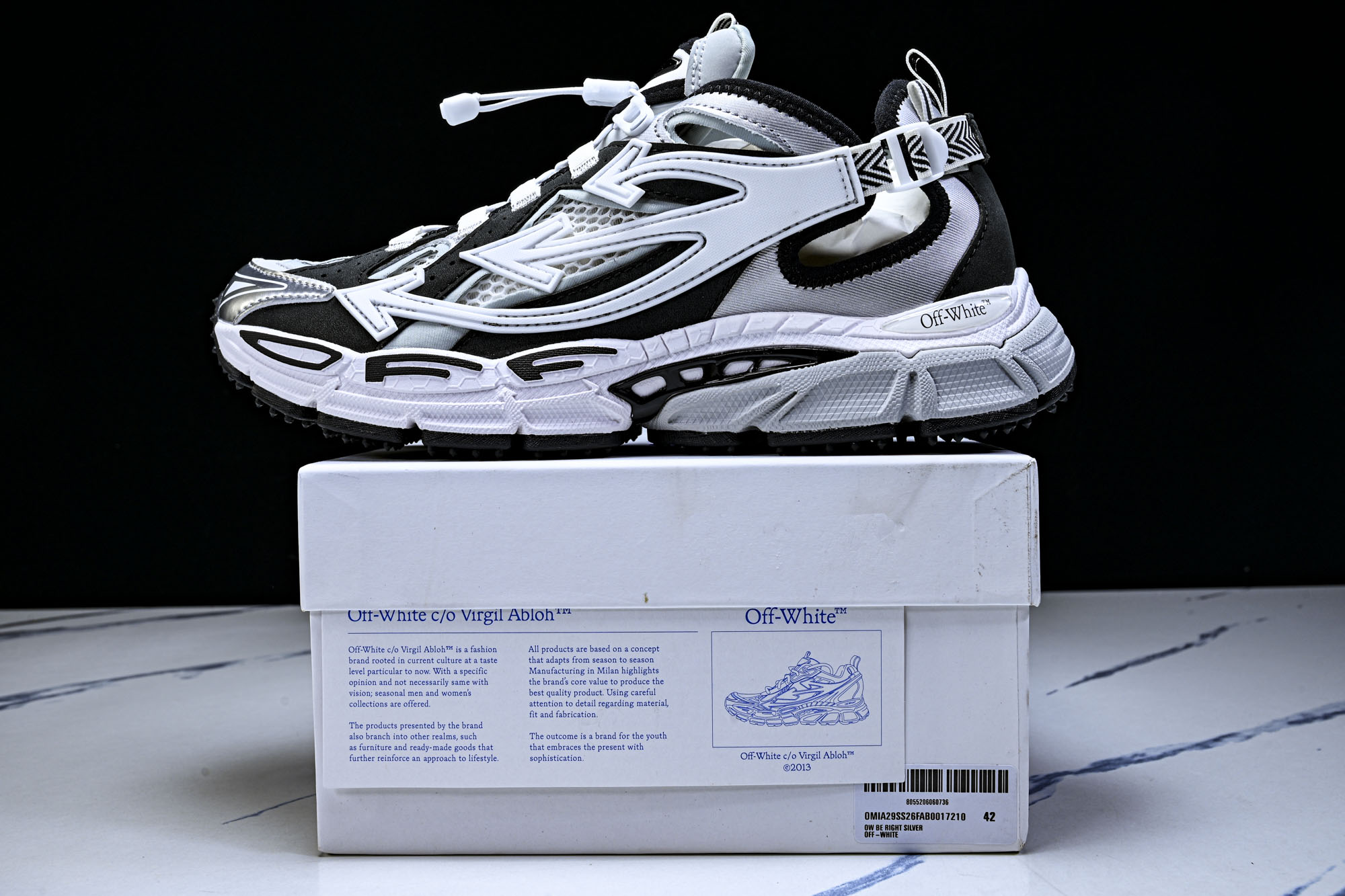 【纯原】OFF WHITE 黑白三箭头登山厚底老爹鞋增高男女运动休闲鞋_2 尺寸 36 37 38 39 40 41 4 【纯原】OFF WHITE 黑白三箭头登山厚底老爹鞋增高男女运动休闲鞋_2 尺寸 36 37 38 39 40 41 4