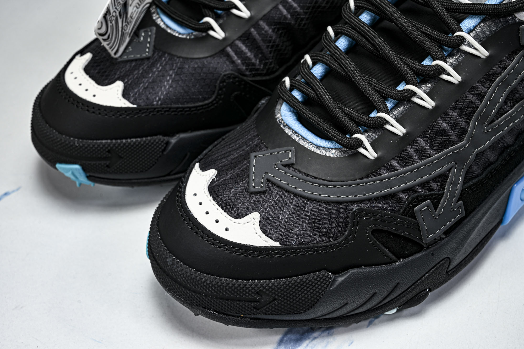 【纯原】Off-White C_O VirGil Abloh 联名款 潮牌老爹鞋男女休闲潮流三箭头鞋休闲运动跑鞋 码数 