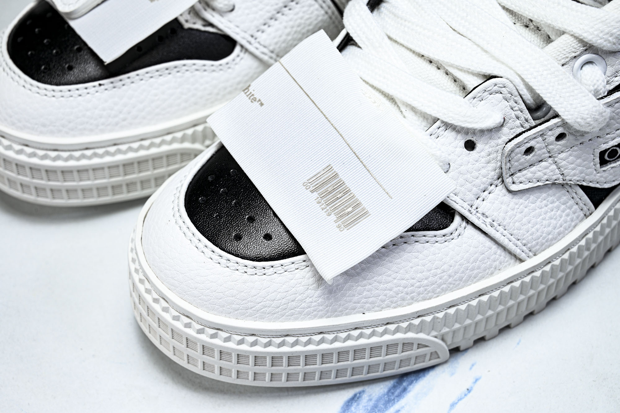 【纯原】OFF-WHITE Out Of Office 3.0 Court 箭头板鞋 小牛鞋休闲运动鞋_2 尺寸 36 