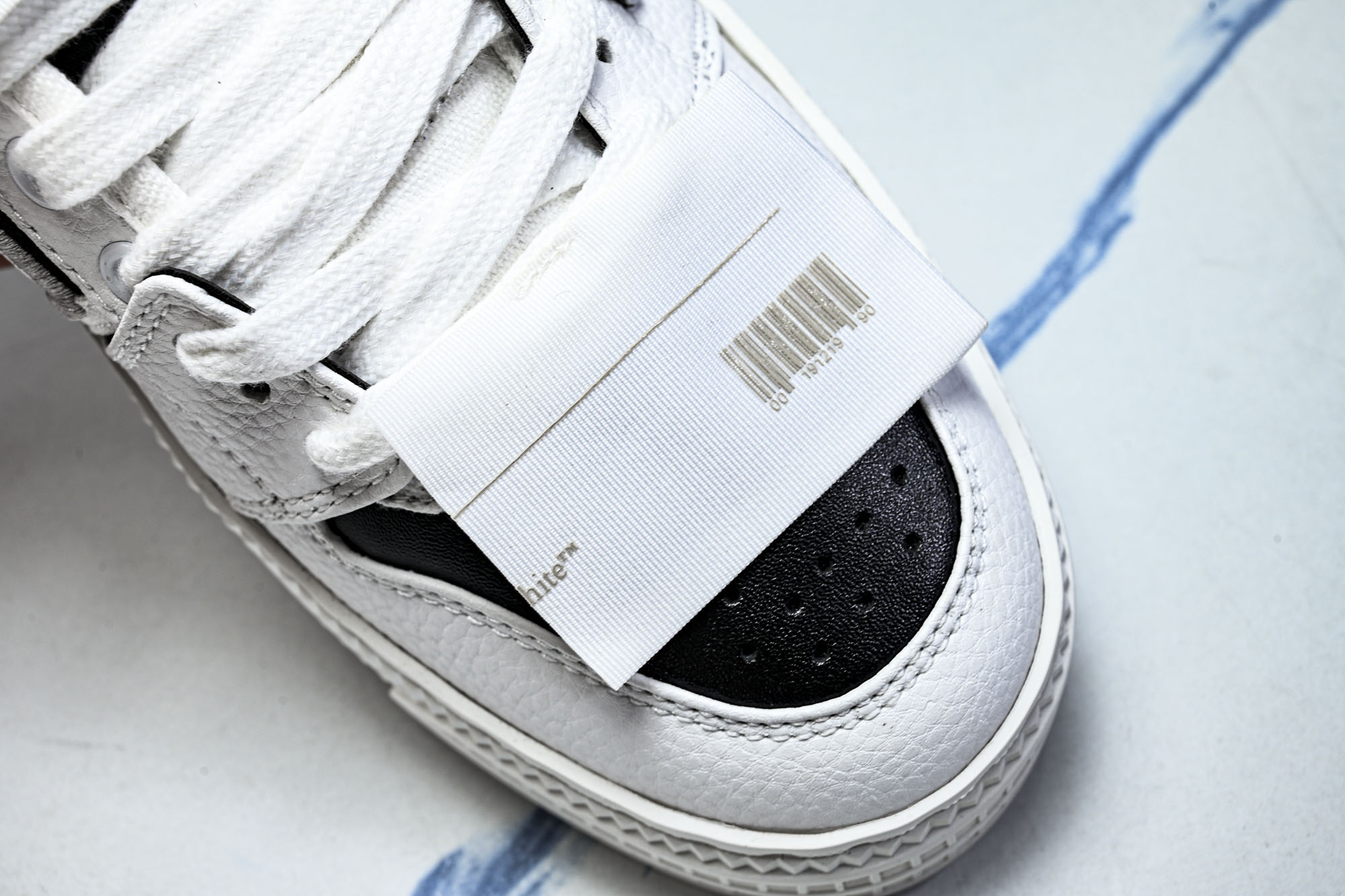 【纯原】OFF-WHITE Out Of Office 3.0 Court 箭头板鞋 小牛鞋休闲运动鞋_2 尺寸 36 